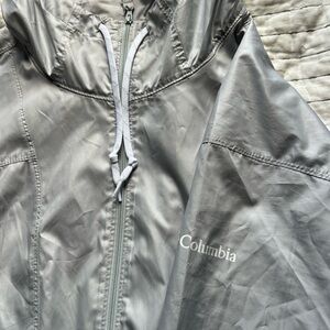 Columbia George Mason University Gray Hooded Jacket